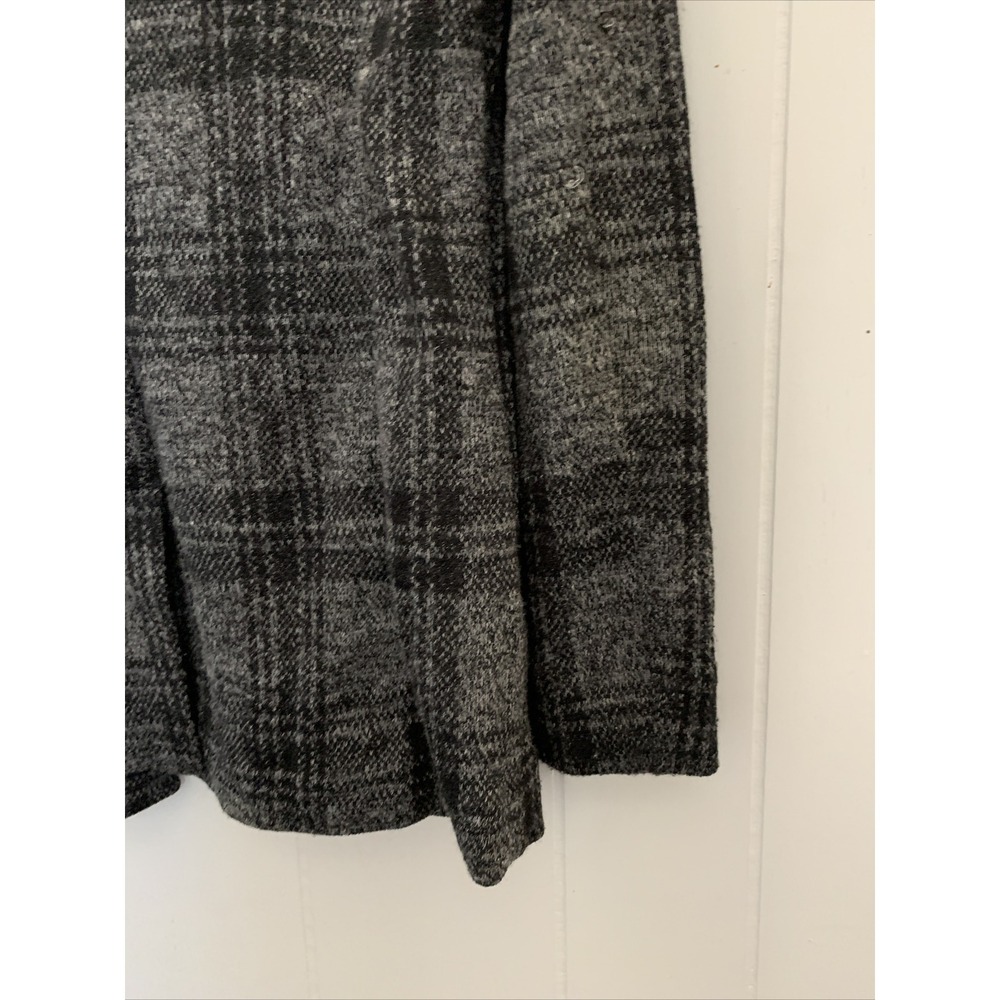 LC Lauren Cardigan Women's‎ Small Conrad Black Striped Long Sleeve Knit Sweater - Picture 8 of 10